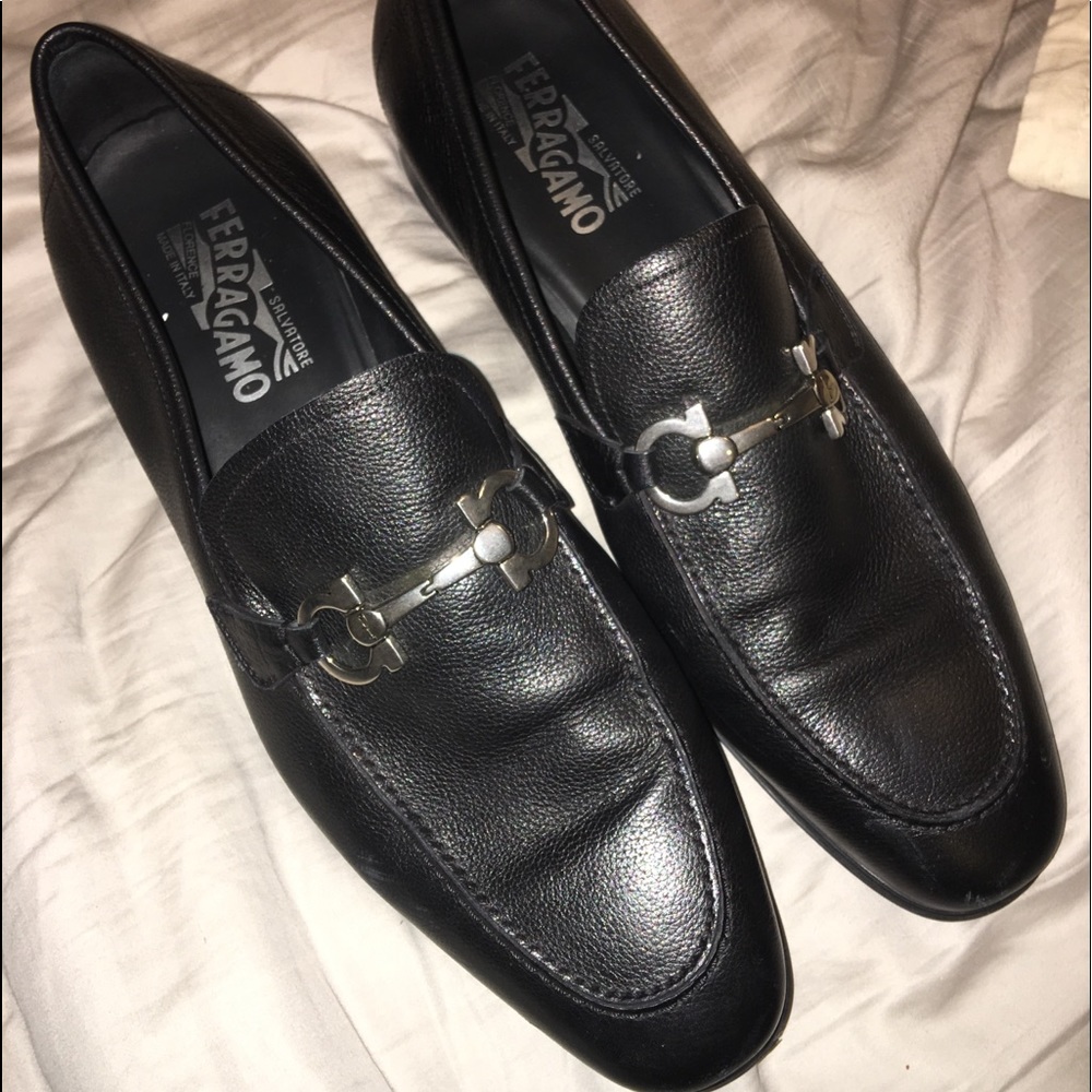 Ferragamo mens dress shoe size 11 3e